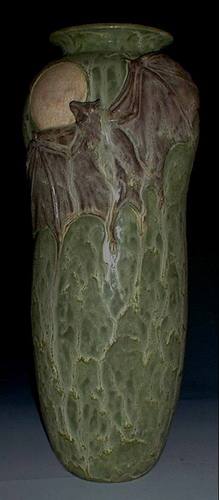 Ceramics-Figurative-Bat vase