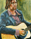 Painting--Acrylic-FigurativeJason's Guitar