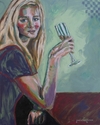 Painting--Acrylic-FigurativeGlass Half Full 