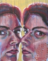 Painting--Acrylic-PortraitSelf-Portrait