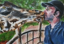 Painting--Acrylic-WildlifeMatthew's First Kiss