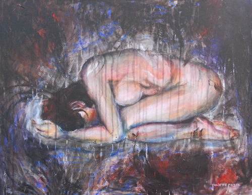 Painting-Nude-Anguish