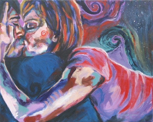 Painting-Expressionist-Under a Lucid Sky 