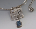 Julie Beucherie, Art Jewelry, Fine Silver Jewelry, Fine Silver pendants, Fine Silver necklaces, Fine Silver earrings, Fine Silver bracelets - Rings Jewelry