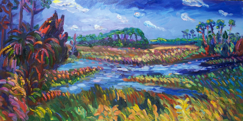 Painting-Landscape-St. Marks Cross