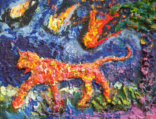 Painting-Animals-Tyger! Tyger!
