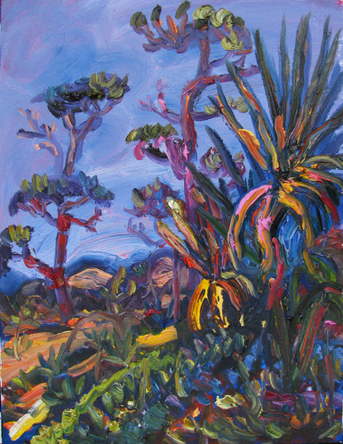 Painting-Grayton Beach, Twin Trees