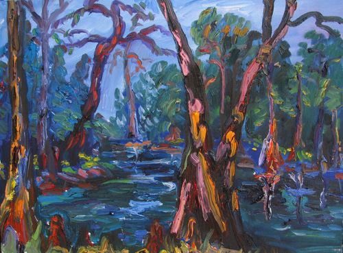 Painting-Landscape-Manatee Springs Morning