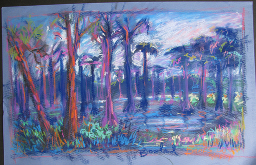 Drawing-Landscape-Banks Lake