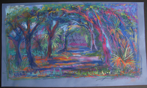 Drawing-Landscape-St. Augustine-Anestasia
