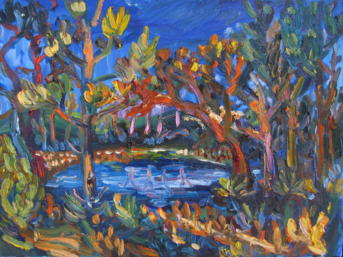 Painting-Expressionist-St. George Bramble