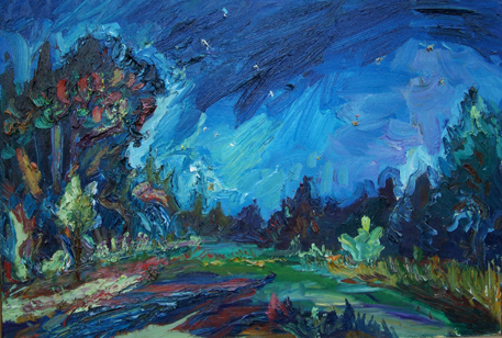 Painting-Chiricahua Night 