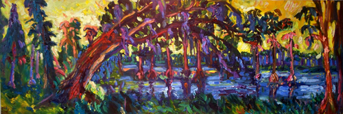 Painting-Banks Lake Summer