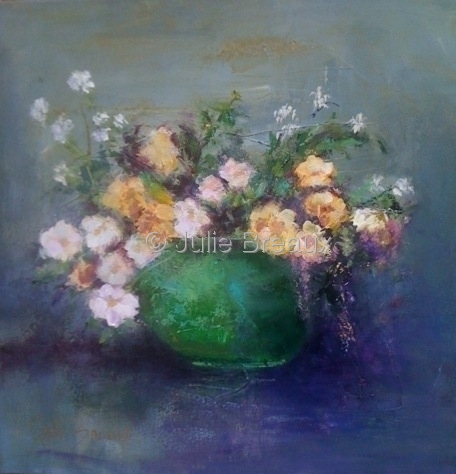 Painting-Floral-Morning Reflections