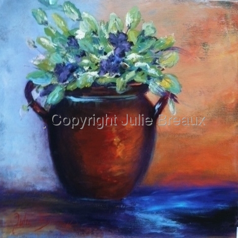 Painting-Floral-Morning Sun