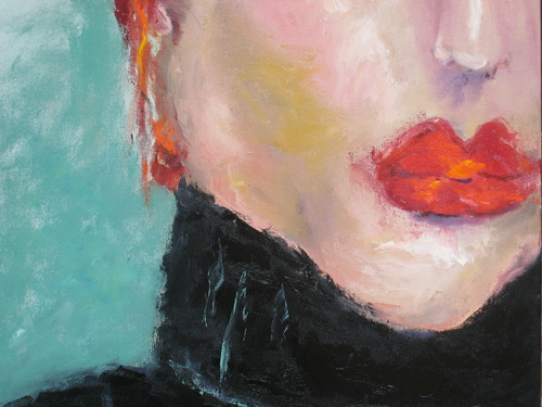 Painting-Figurative-Lips