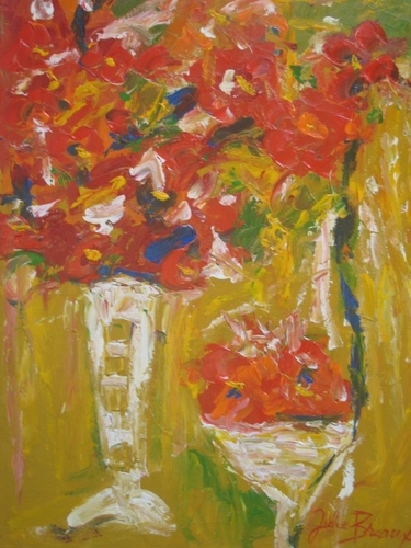 Painting-Floral-Abstract Floral