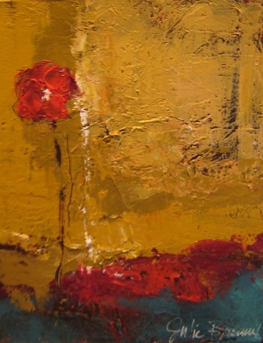 Painting-Abstract-Abstract Poppy