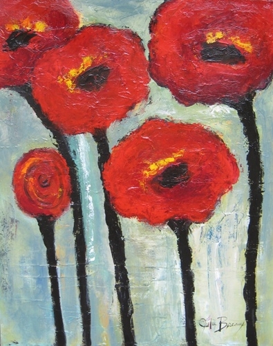 Painting-Floral-Standing Tall