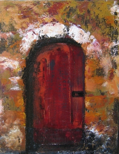 Painting-Still Life-Behind Closed Doors
