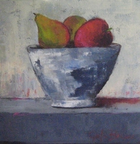 Painting-Still Life-Old Fruit Bpwl III