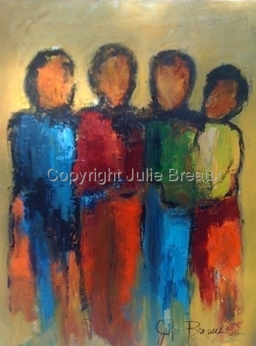 Painting-Figurative-Always Together
