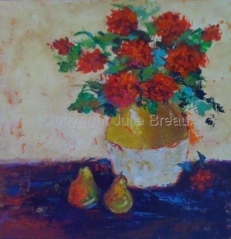 Painting-Geraniums