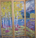 Aspens by the Lake