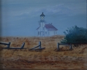 Painting--Oil-SeascapePoint Cabrillo -- California Light House