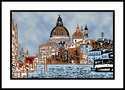 Painting--Watercolor-CityscapeItaly