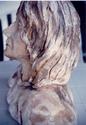 Ceramics--RakuSelf Portrait in Clay