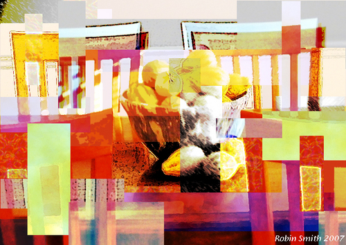 Digital Art-Fine Art-Gourd Bowl