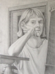 Drawing--Pencil-FigurativeSelf Portrait
