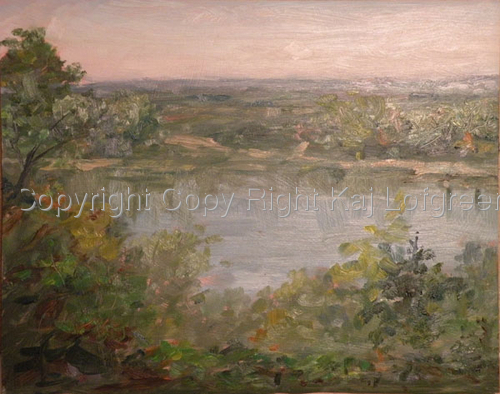 Painting-Missouri River View