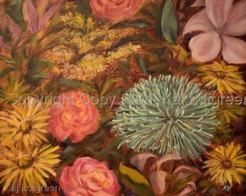 Painting-Floral-Flower Fusion #5