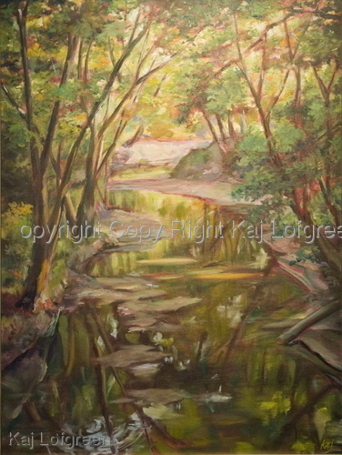 Painting-Landscape-Passing Sanctuary