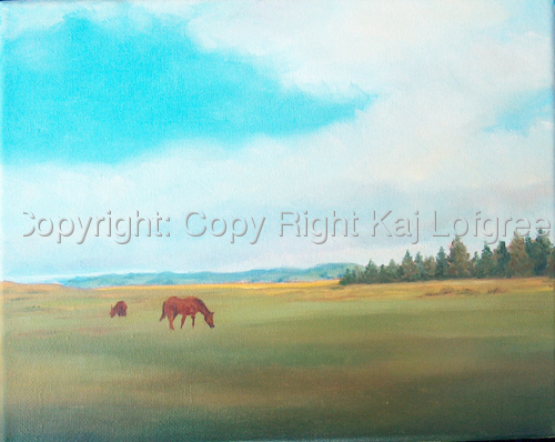 Painting-Landscape-Sandhills Pasture