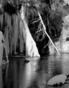 Photography--Black & White-LandscapeHanging Lake - Winter