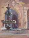 San Gabriel Mission Fountain 