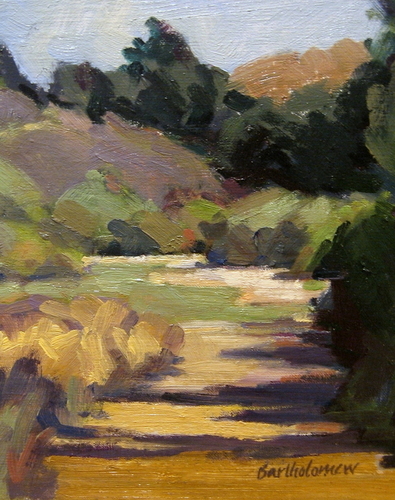 La Purisima Path in Shadows