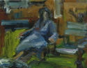Painting--Oil-Figurativestudy no. 2