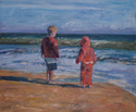 Painting--Oil-FigurativeAt the Shore
