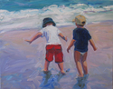 Painting--Oil-FigurativeWaiting for a wave