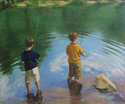 Painting--Oil-FigurativeFishing