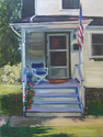 Painting--Oil-CityscapeDriftway Road Porch