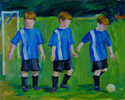 Painting--Oil-FigurativeWhite Stripe