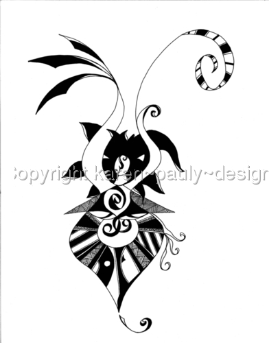 Drawing-Ink-Mardi Gras
