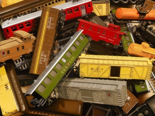 Painting-Train Wreck