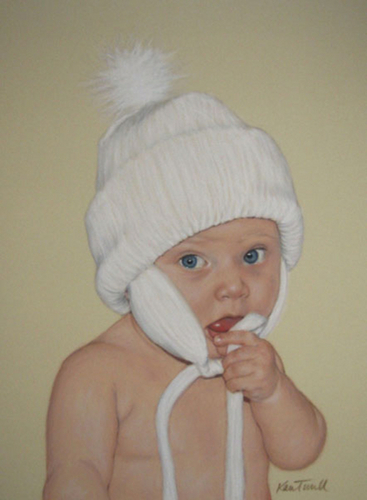 Painting-Pastels-New Hat