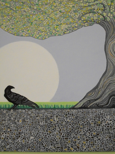 Painting-Symbolism-Calling The Moon
